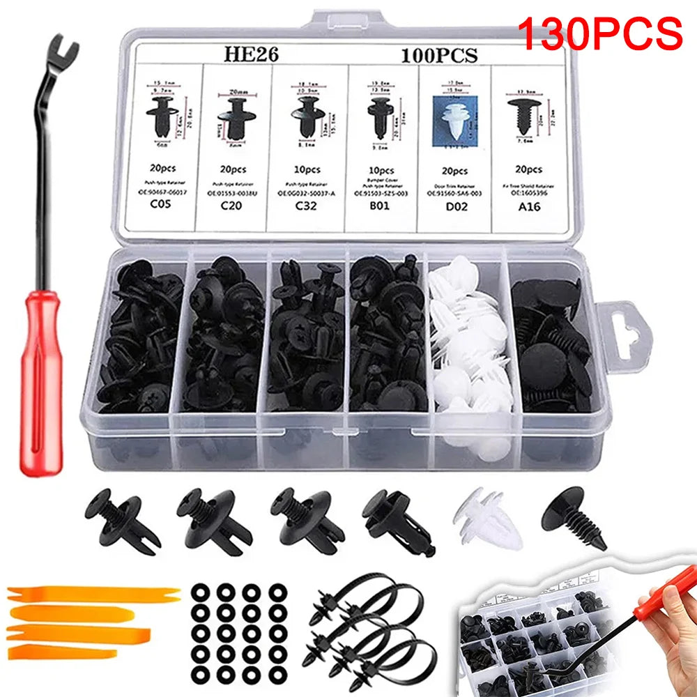 820 Teile Auto Retainer Clips Set