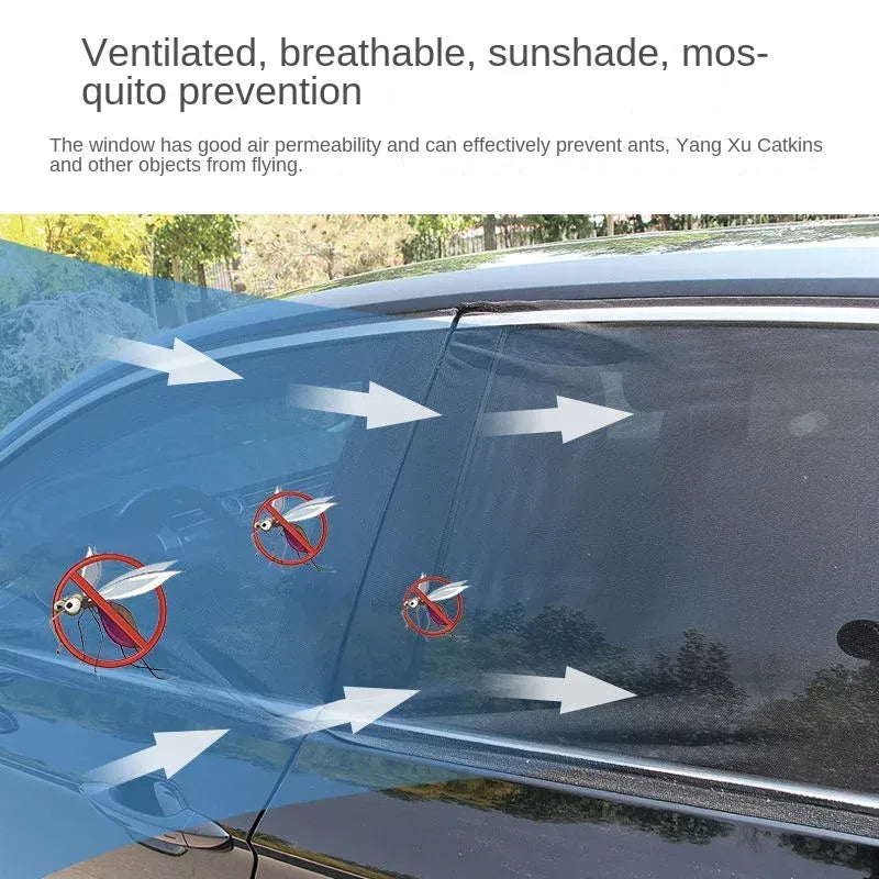 Auto-Sonnenschutz Heckscheibe Mückenstopp – SwissGlanzGarage Autopflege Schweiz