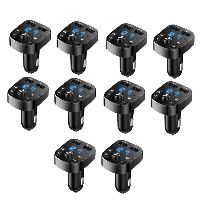 FM-Transmitter Bluetooth 5.0 Dual USB Ladegerät