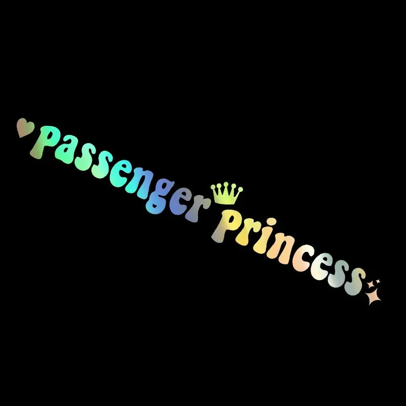 Passenger Princess Auto-Aufkleber 15x2.3cm