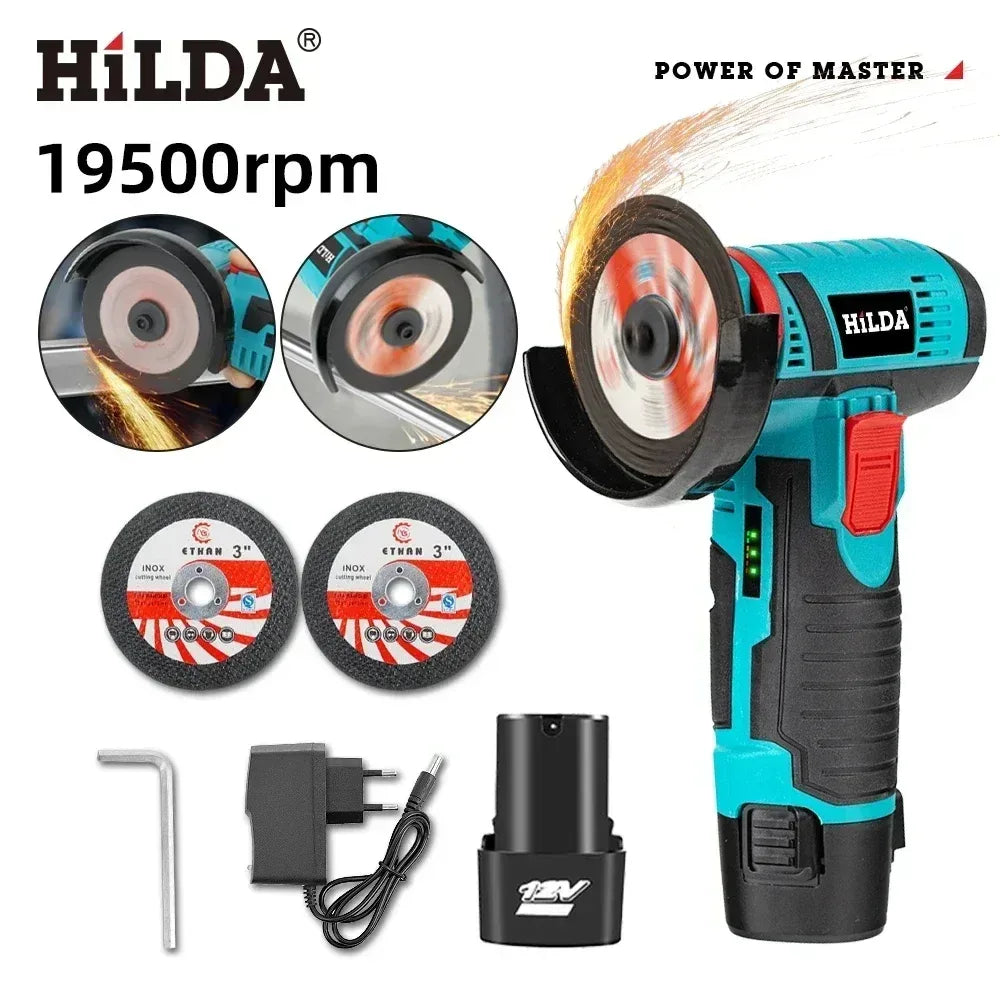 HILDA Mini-Trennschleifer 12V – SwissGlanzGarage Autopflege Schweiz