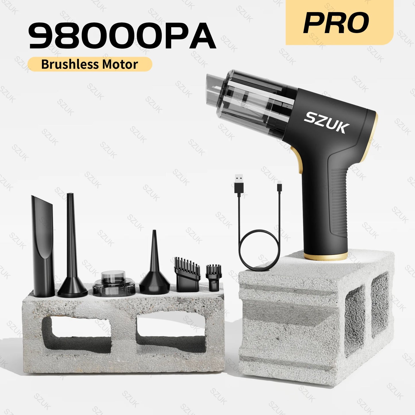 SZUK 98000PA Auto-Staubsauger