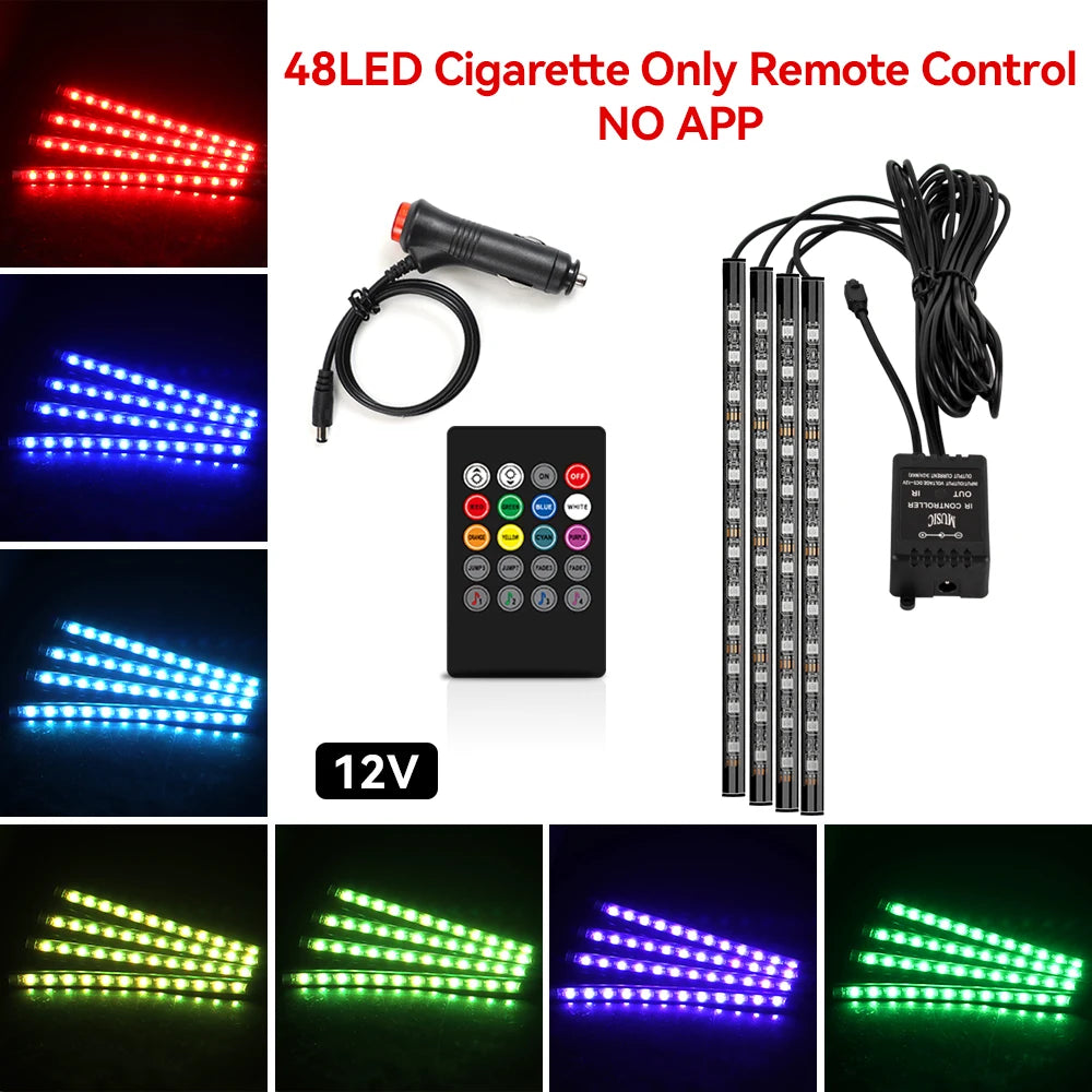 LED Fussraum-Beleuchtung Set