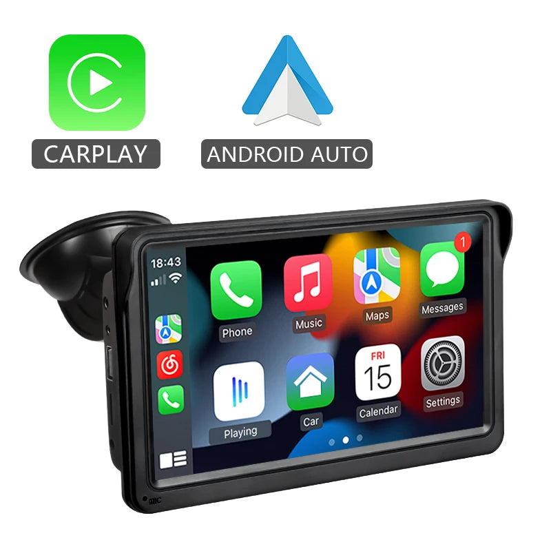 Hippcron 7 Zoll CarPlay Multimedia-Player