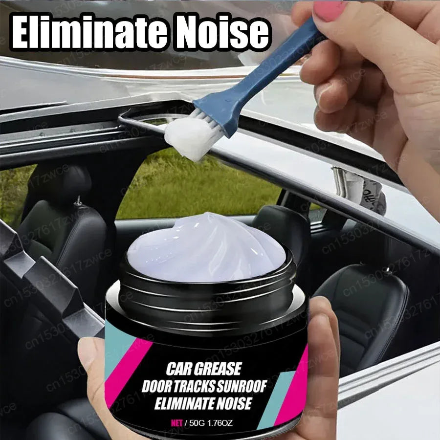 Sunroof Schienen Gleitpaste gegen Gerausche – SwissGlanzGarage Autopflege Schweiz