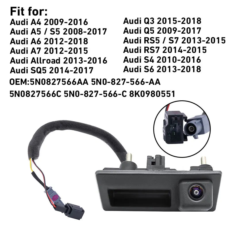 Rückfahrkamera für MQB PQ Audi A3 A5 Q5