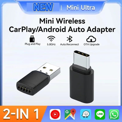 PLAYAIBOX Kabellos 2IN1 CarPlay Android Auto Adapter – – SwissGlanzGarage Autopflege Schweiz