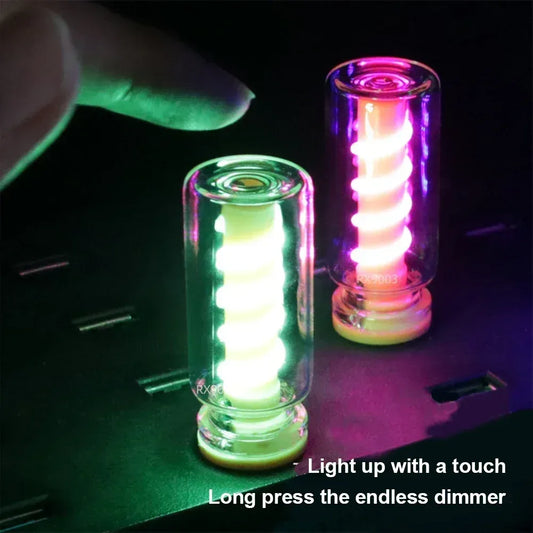 USB LED Spiral Filament Lampe 5V – SwissGlanzGarage Autopflege Schweiz