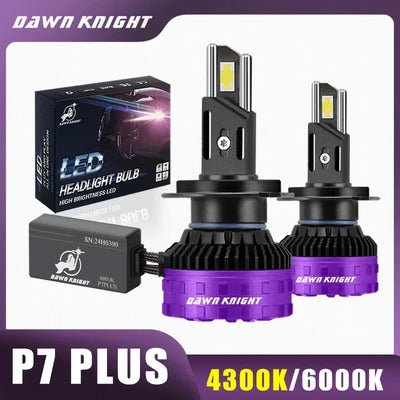 DAWNKNIGHT K5C H7 H4 LED Lampe 4300K 110W – mit LED-Licht – SwissGlanzGarage Autopflege Schweiz