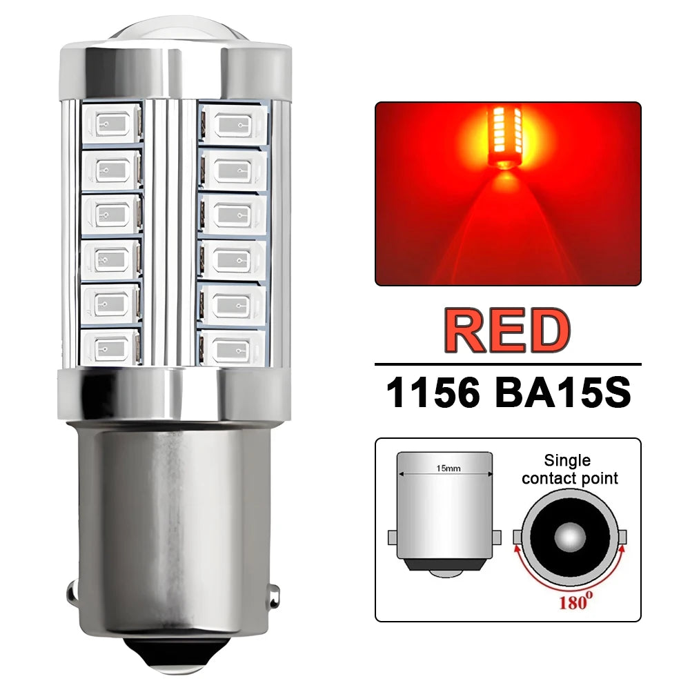 2/4 P21W BA15S 1156 1157 LED Lampen