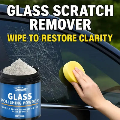 Glas Polierpulver Kratzer Entferner – SwissGlanzGarage Autopflege Schweiz