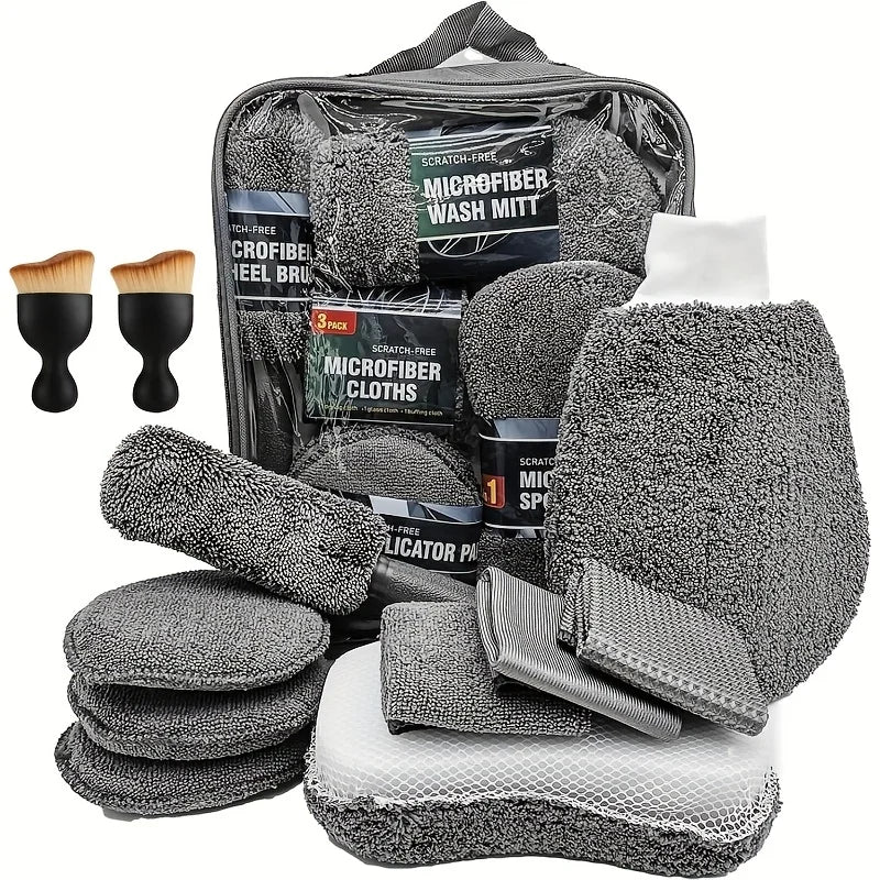 Mikrofaser Felgenbürste Set