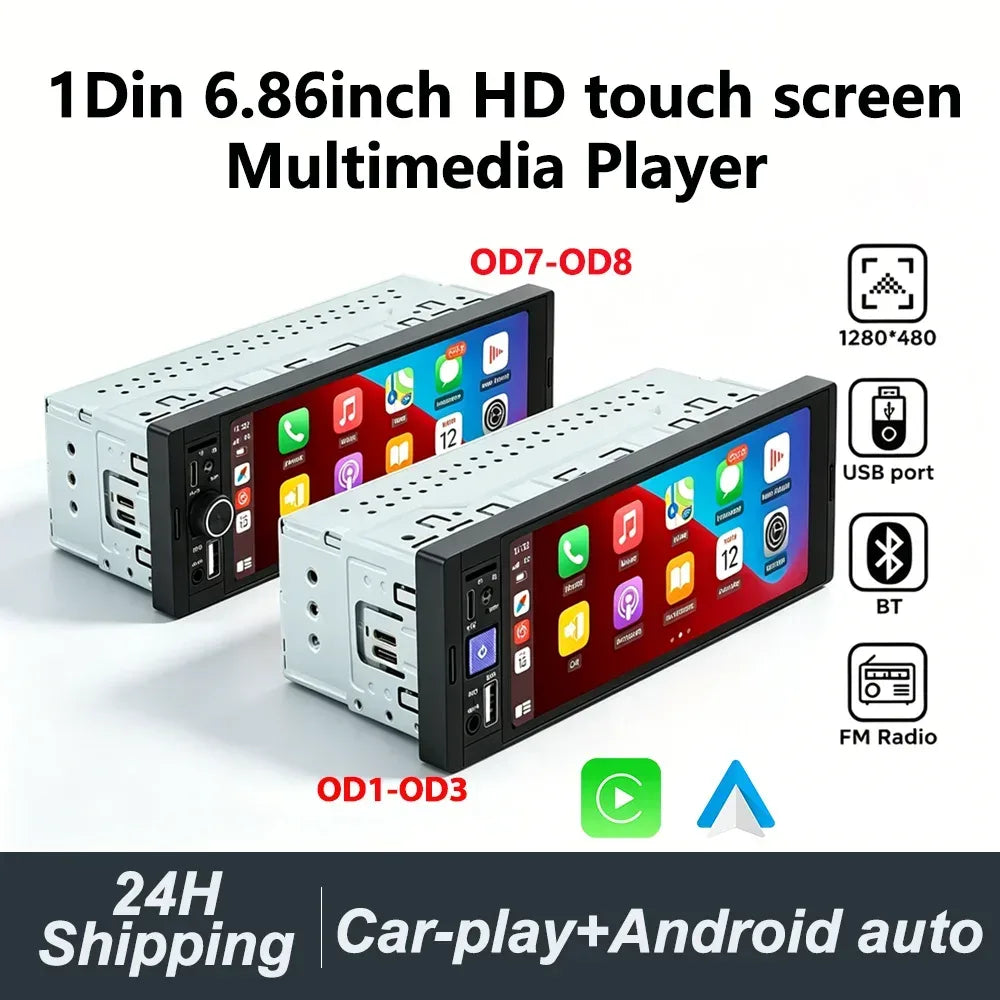 1Din CarPlay Android AUTO HD Autoradio – SwissGlanzGarage Autopflege Schweiz