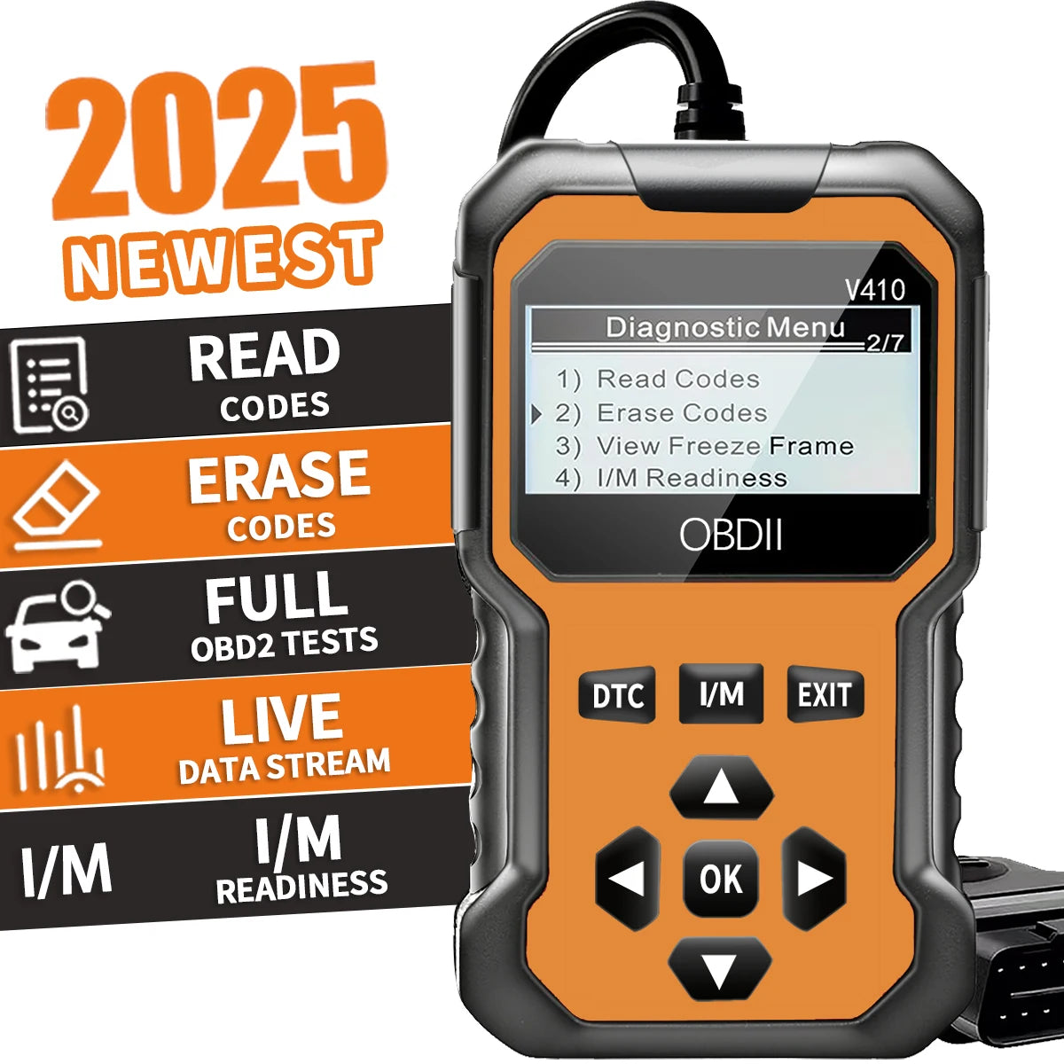 OBD2 Diagnosegeraet Motor-Fehlercode-Leser