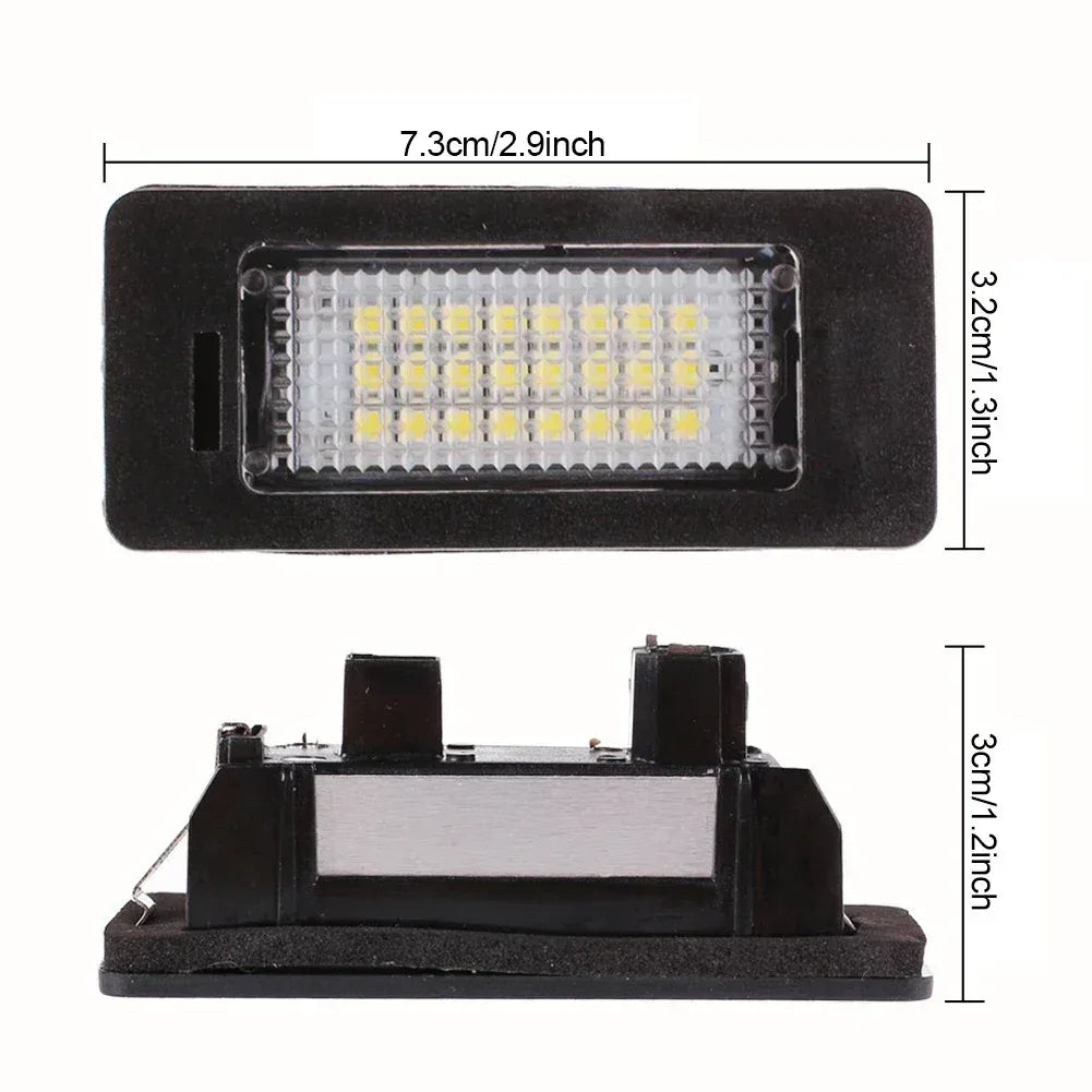 6000K LED Kennzeichenbeleuchtung – SwissGlanzGarage Autopflege Schweiz