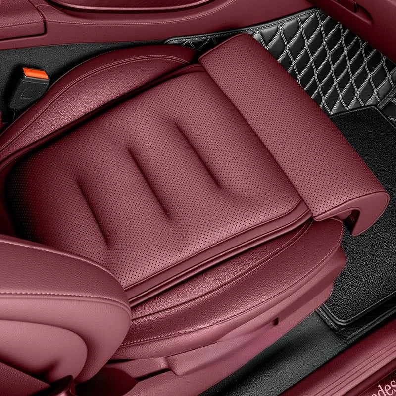 Memory Foam Sitzverlängerung mit Suede-Abdeckung