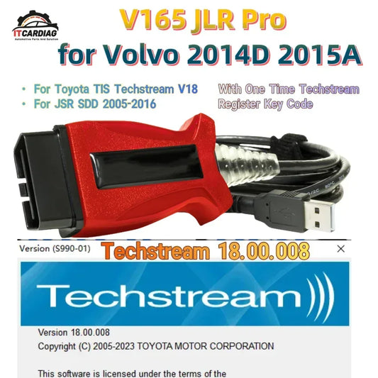 OBD2-Diagnosegerät V165 für Volvo & Toyota – SwissGlanzGarage Autopflege Schweiz