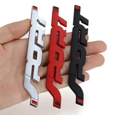3D Chrome Auto Aufkleber Set – SwissGlanzGarage Autopflege Schweiz
