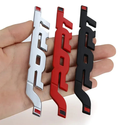 3D Chrome Auto Aufkleber Set – SwissGlanzGarage Autopflege Schweiz