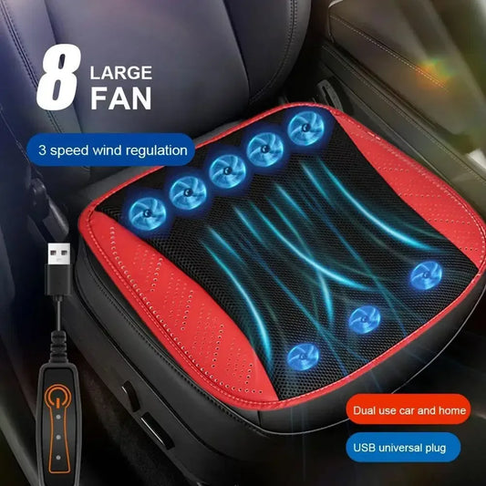 Universal Auto-Sitzauflage mit 8 Ventilatoren – SwissGlanzGarage Autopflege Schweiz