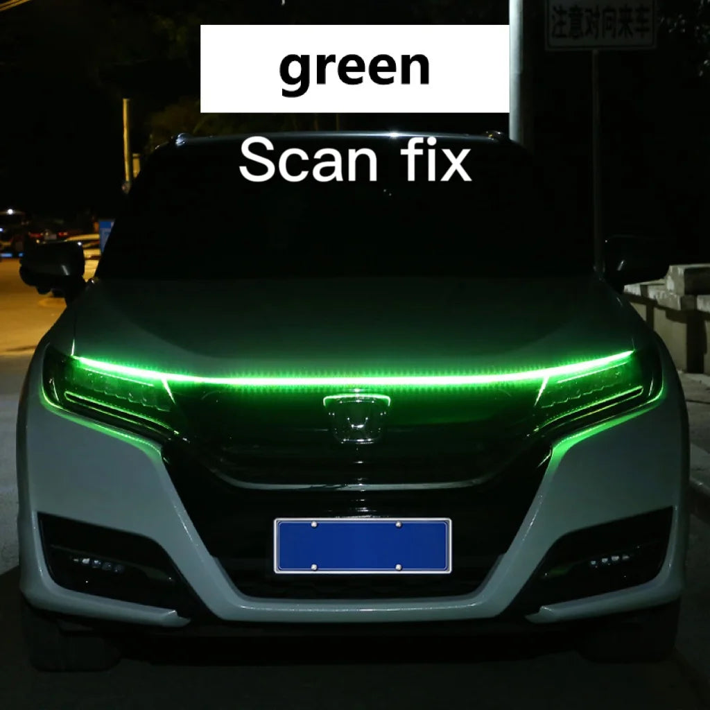 LED Tagfahrlicht Scan Start Auto-Hauben-Streifen