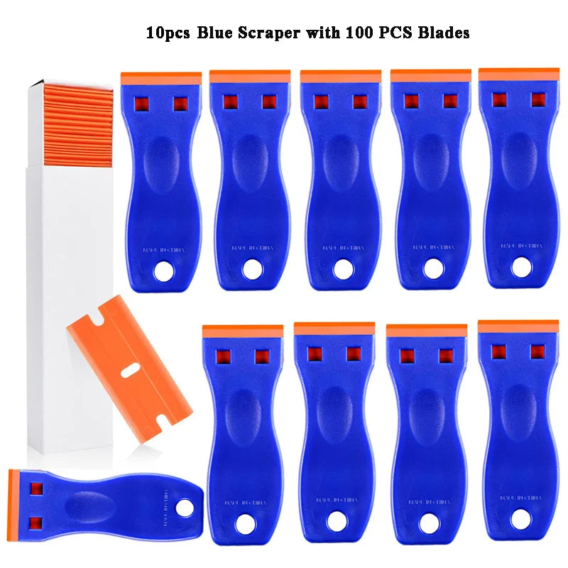 Plastik Abzieher Set mit Klingen