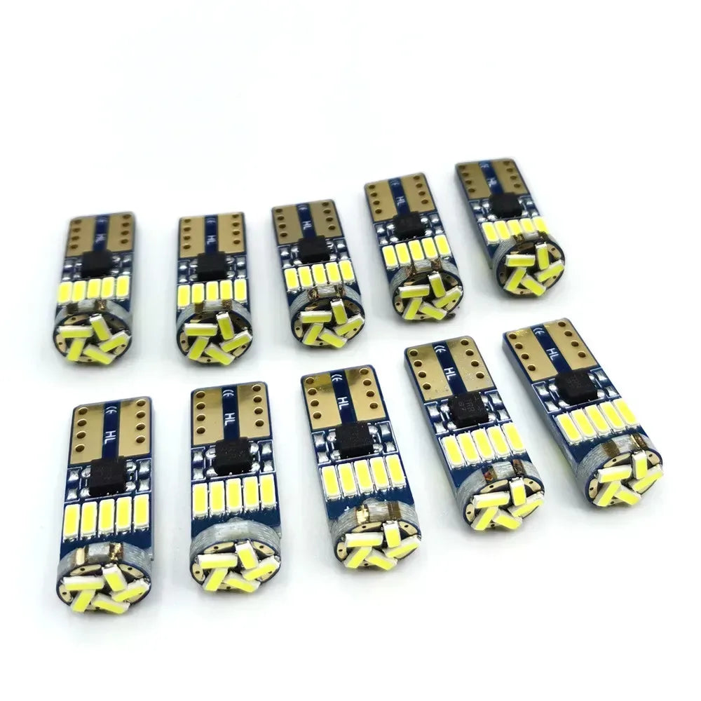 LED W5W T10 Auto Signal Lampe 4014SMD 10er Set – SwissGlanzGarage Autopflege Schweiz