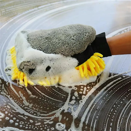 Mikrofaser-Waschschwamm Wasserfest – SwissGlanzGarage Autopflege Schweiz