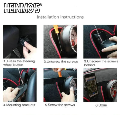 MINI Cooper Smartphone Halterung – SwissGlanzGarage Autopflege Schweiz