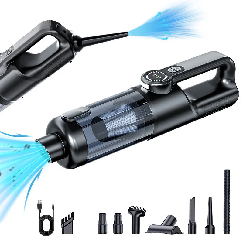 Kabelloser Auto-Staubsauger mit hoher Saugleistung