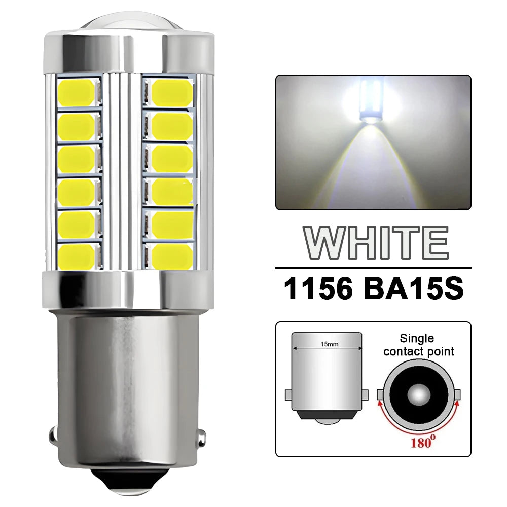 2/4 P21W BA15S 1156 1157 LED Lampen