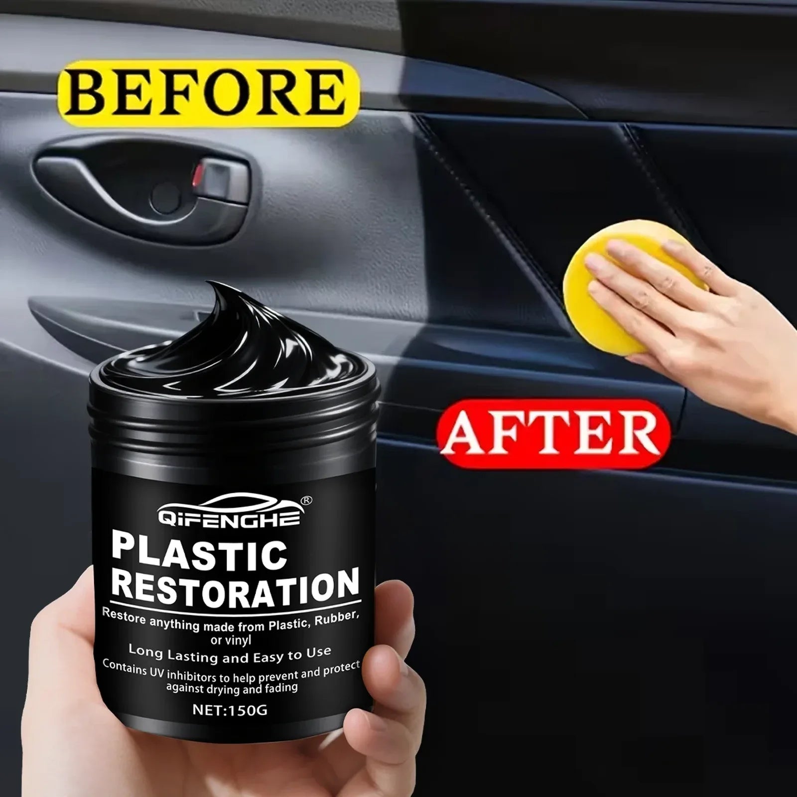 Kunststoff-Restaurierungspaste 150g – SwissGlanzGarage Autopflege Schweiz