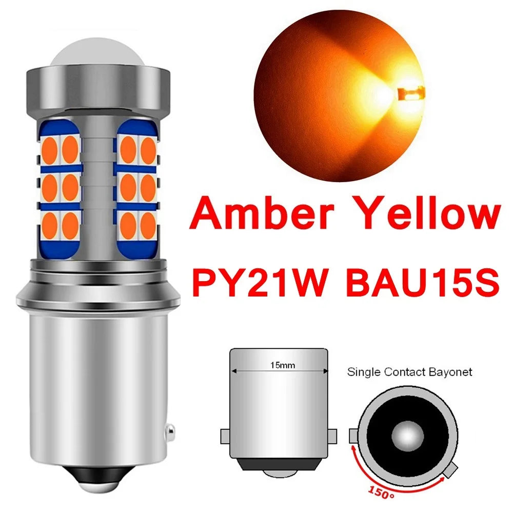 P21W LED-Birnen Set 1157 BAY15D PY21W BAU15S