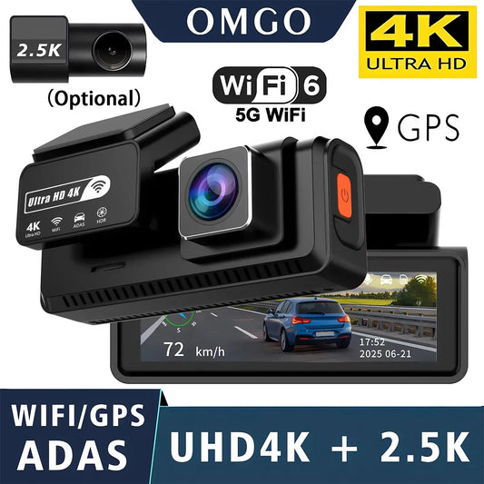 ADAS Dashcam 4K + 2.5K mit GPS – SwissGlanzGarage Autopflege Schweiz
