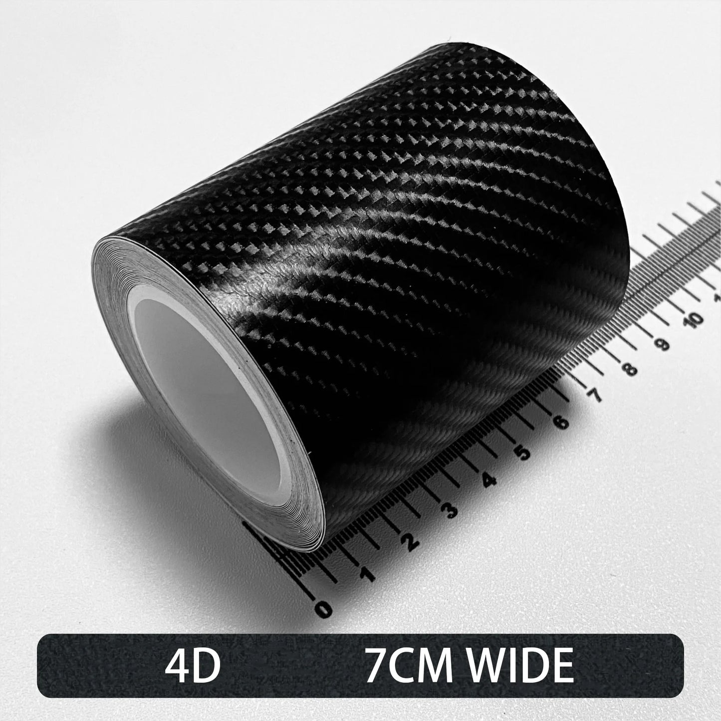 Carbon Fiber Aufkleber 10M