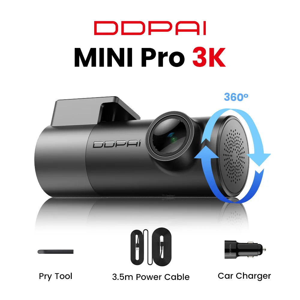 DDPAI MINI Pro Dash Cam 3K HDR