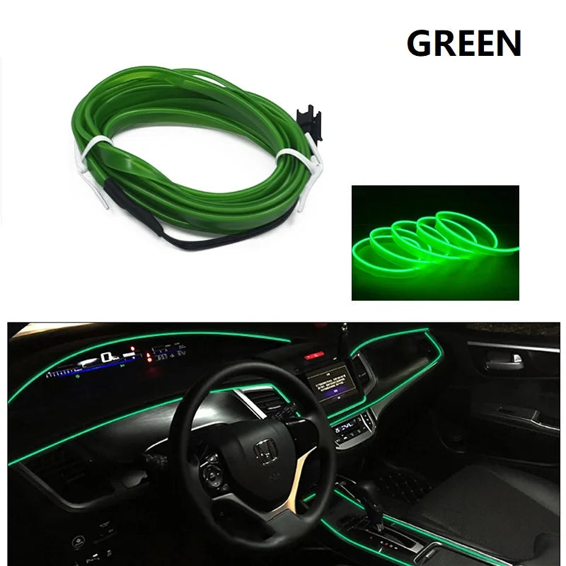 Neon LED Innenraumbeleuchtung Streifen 10m