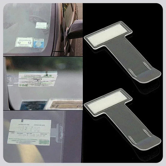 Transparente Parkplatz-Halterung – SwissGlanzGarage Autopflege Schweiz