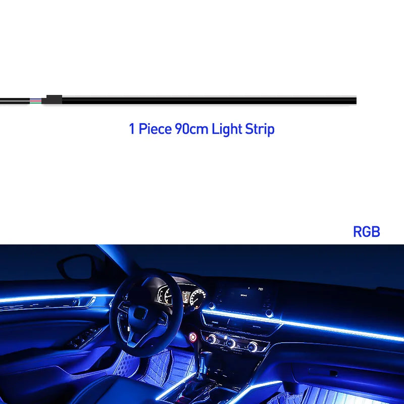 18 in 1 Auto Ambientebeleuchtung 64 Farben