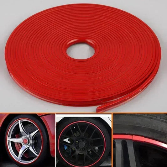 Felgen-Randblende 4/8M rot – SwissGlanzGarage Autopflege Schweiz