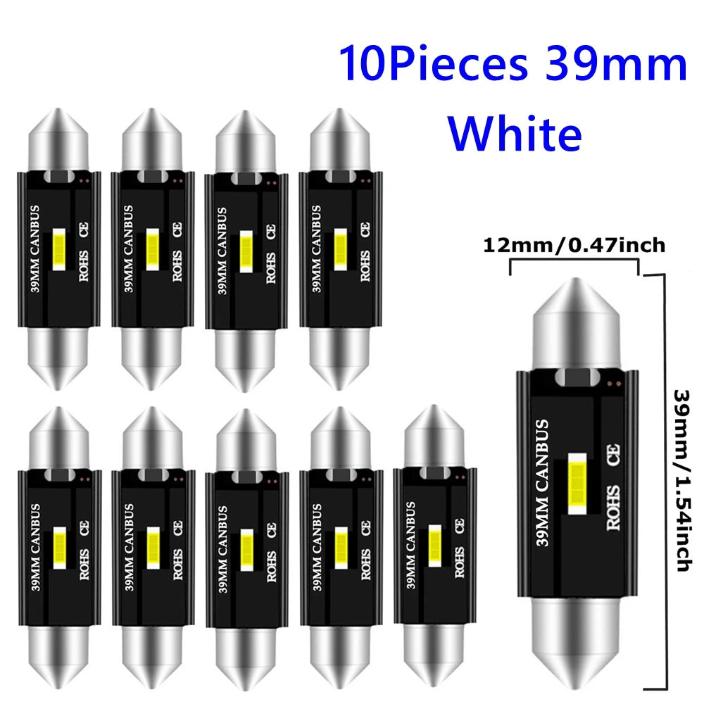 36mm C5W C10W LED Birnen Set