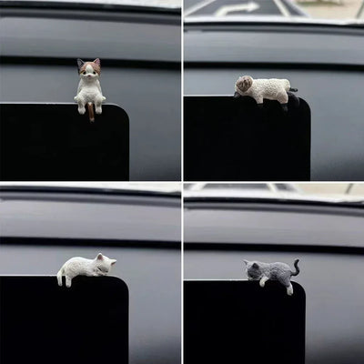 Sitzende Katzen Konsole Ornament – SwissGlanzGarage Autopflege Schweiz