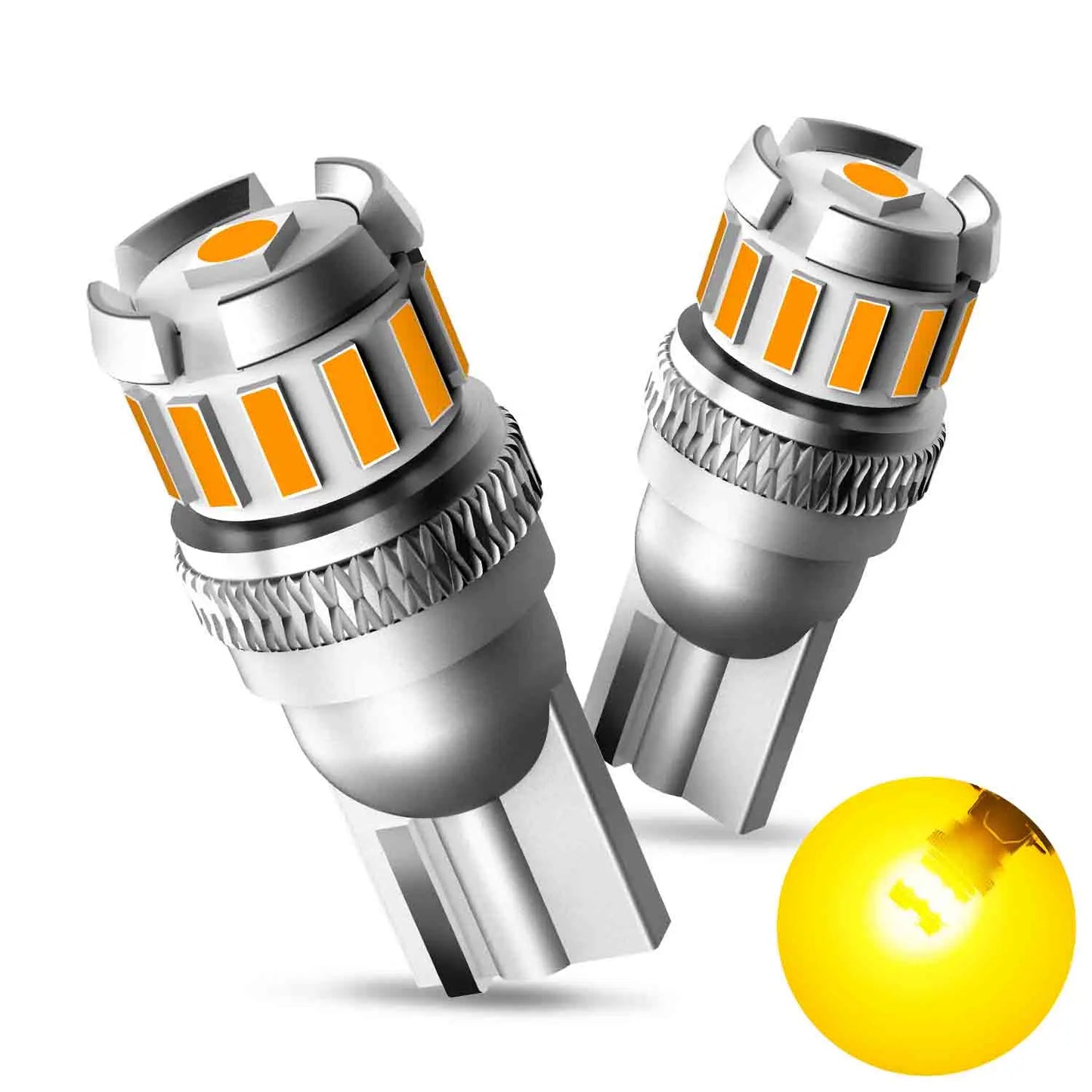 T10 W5W LED Birnen Rot & Gelb