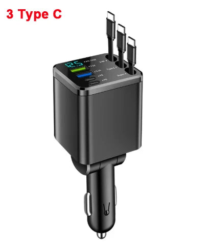 150W USB-C Auto Ladegerät 5 in 1