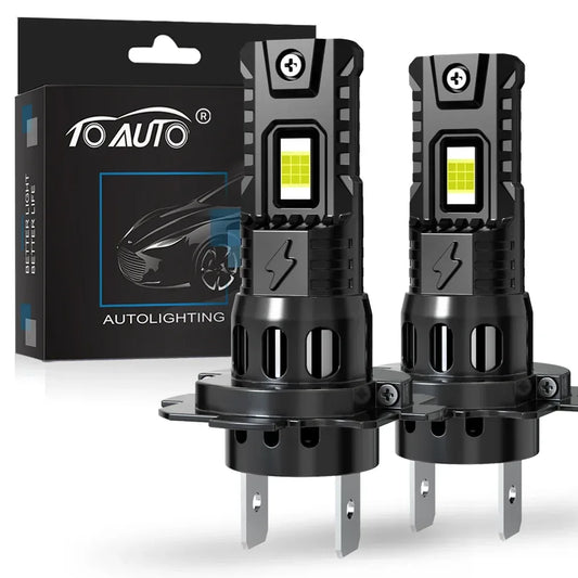 H4 LED Scheinwerfer 70W 30000LM – SwissGlanzGarage Autopflege Schweiz