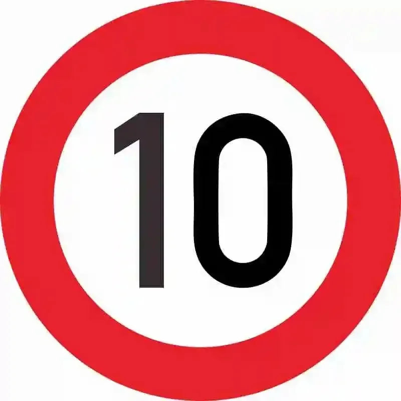 Geschwindigkeitsaufkleber 90 Km/h