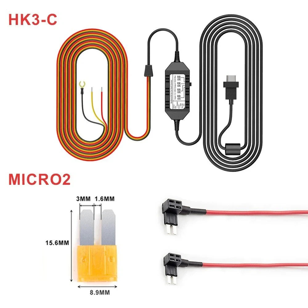 Viofo A139 HK3-C Auto Kamera Hardwire Set