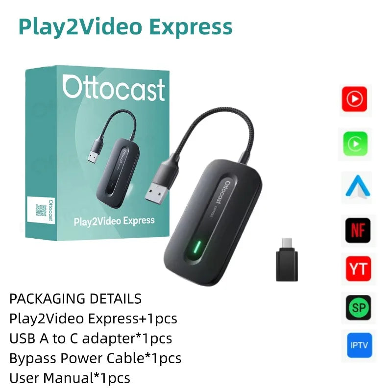 Ottocast Play2Video Express Adapter