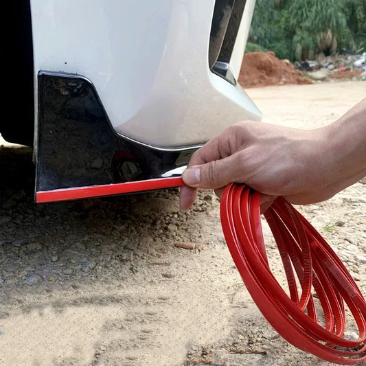 Auto-Streifen Rot für Stossstange und Türschutz – SwissGlanzGarage Autopflege Schweiz