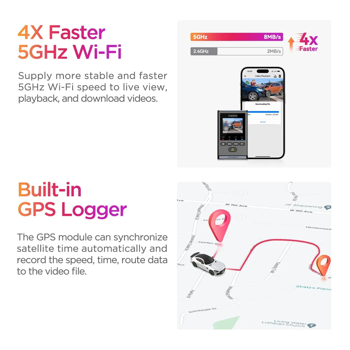 VIOFO A119MINI-2 Dash Cam 2K 60FPS – SwissGlanzGarage Autopflege Schweiz